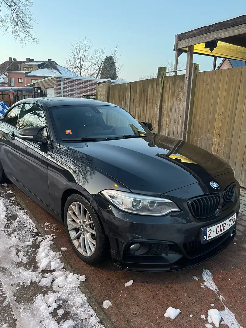 BMW 220 Bmw 220D Zwart - 1
