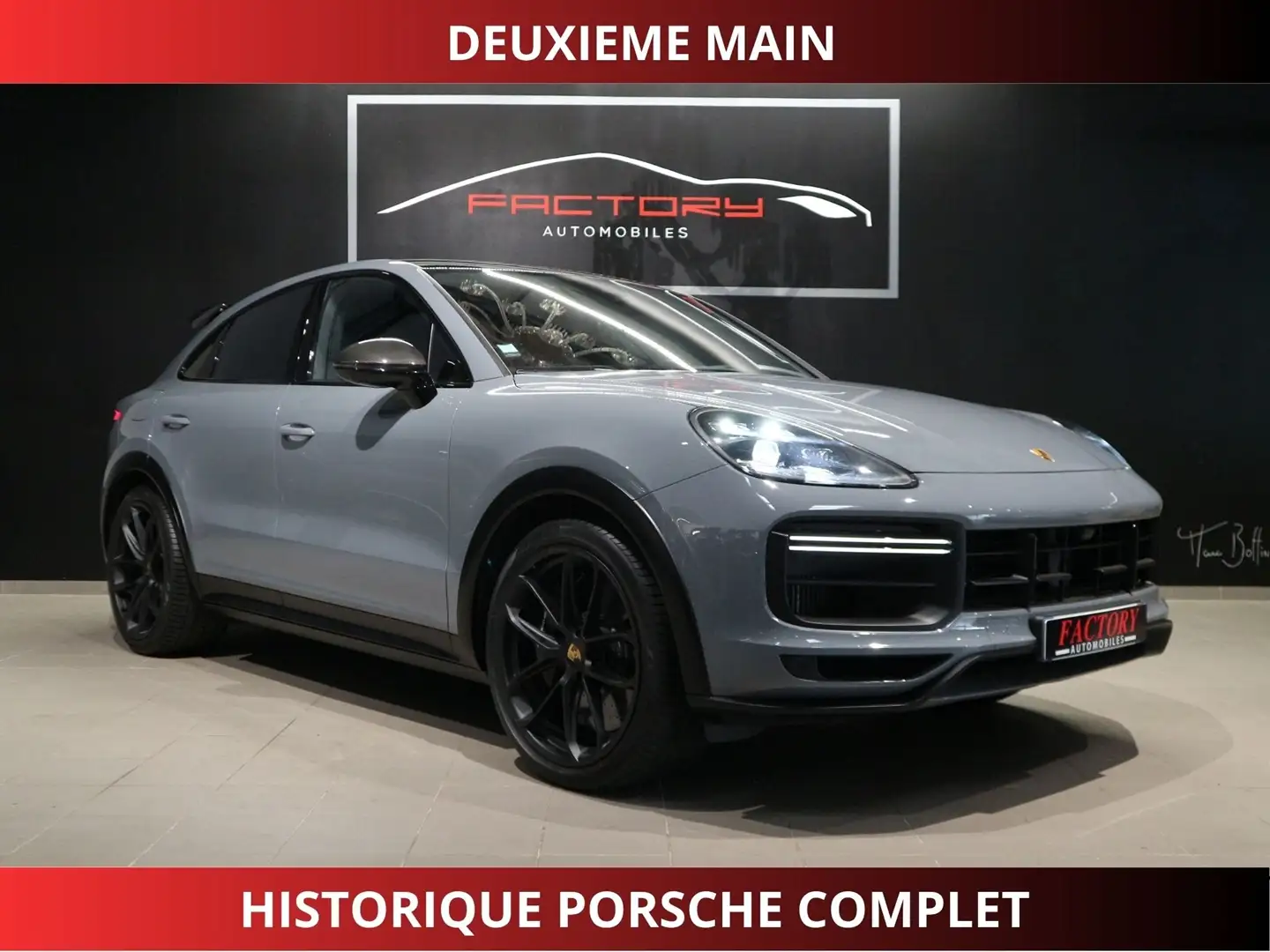 Porsche Cayenne III 4.0 V8 640CH TURBO GT Bleu - 1