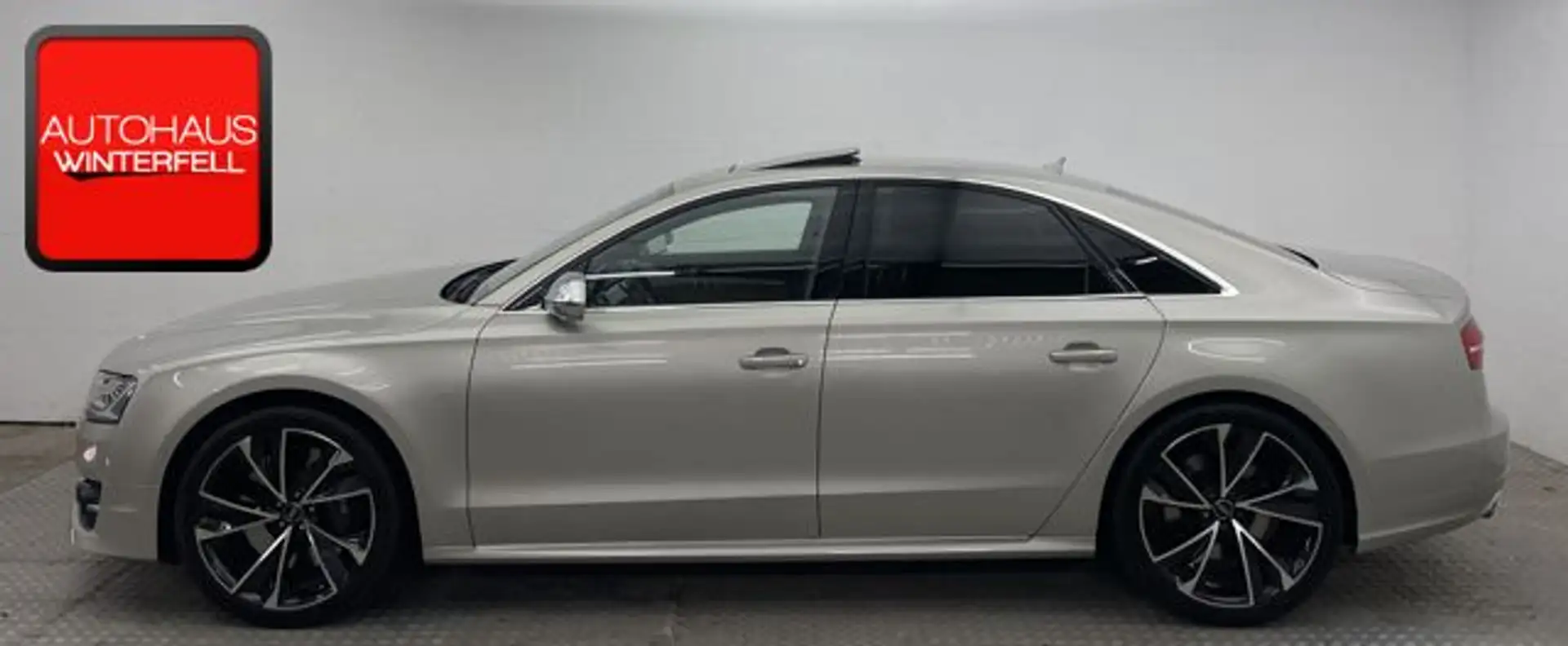 Audi S8 4.0 TFSI Qu CARBON ESD+AHK+HUD+BOSE+MATRIX+ Silber - 2