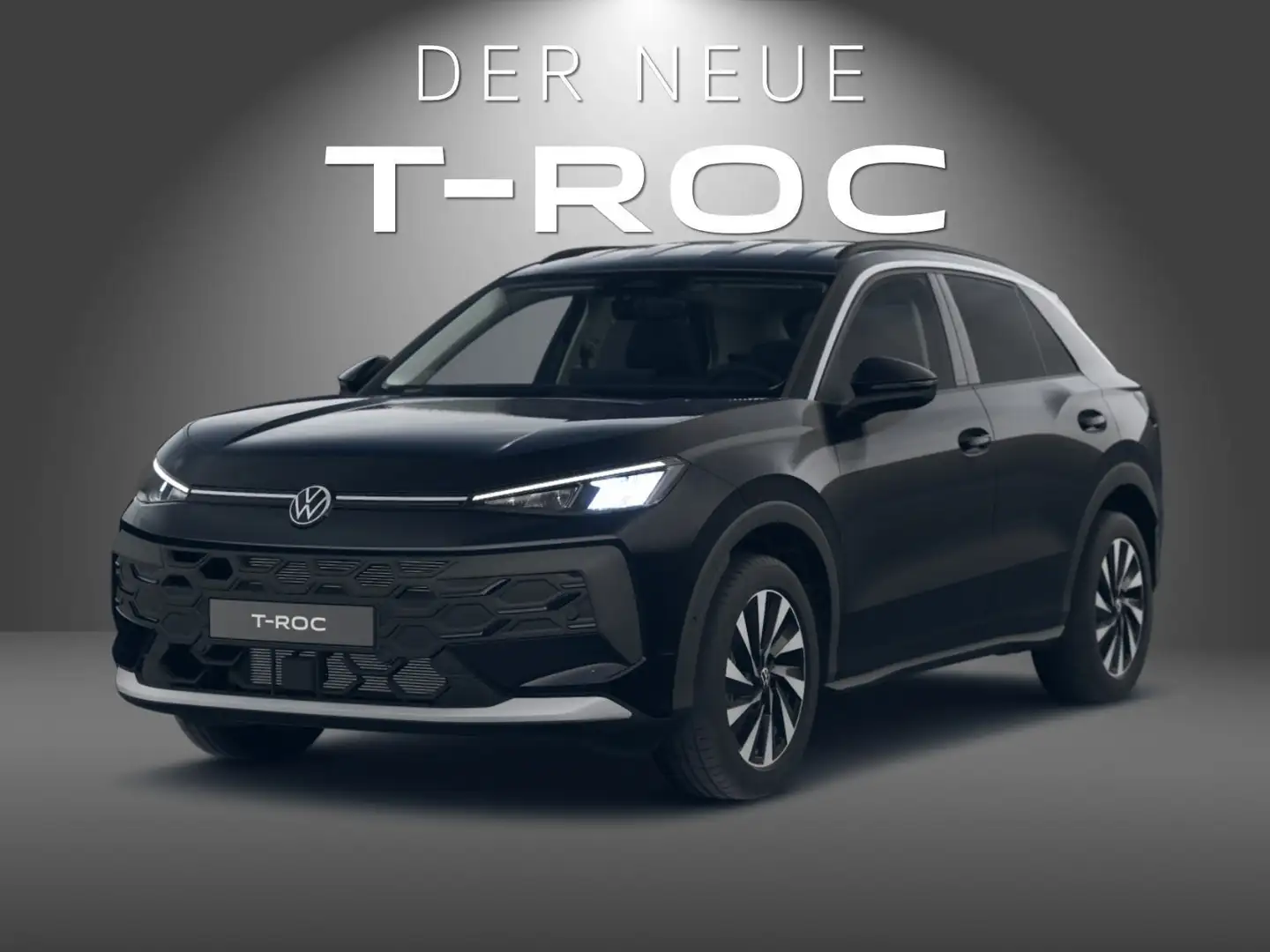 Volkswagen T-Roc Life 1.5 eTSI OPF (116 PS) DSG *GANZJAHRES Zwart - 2