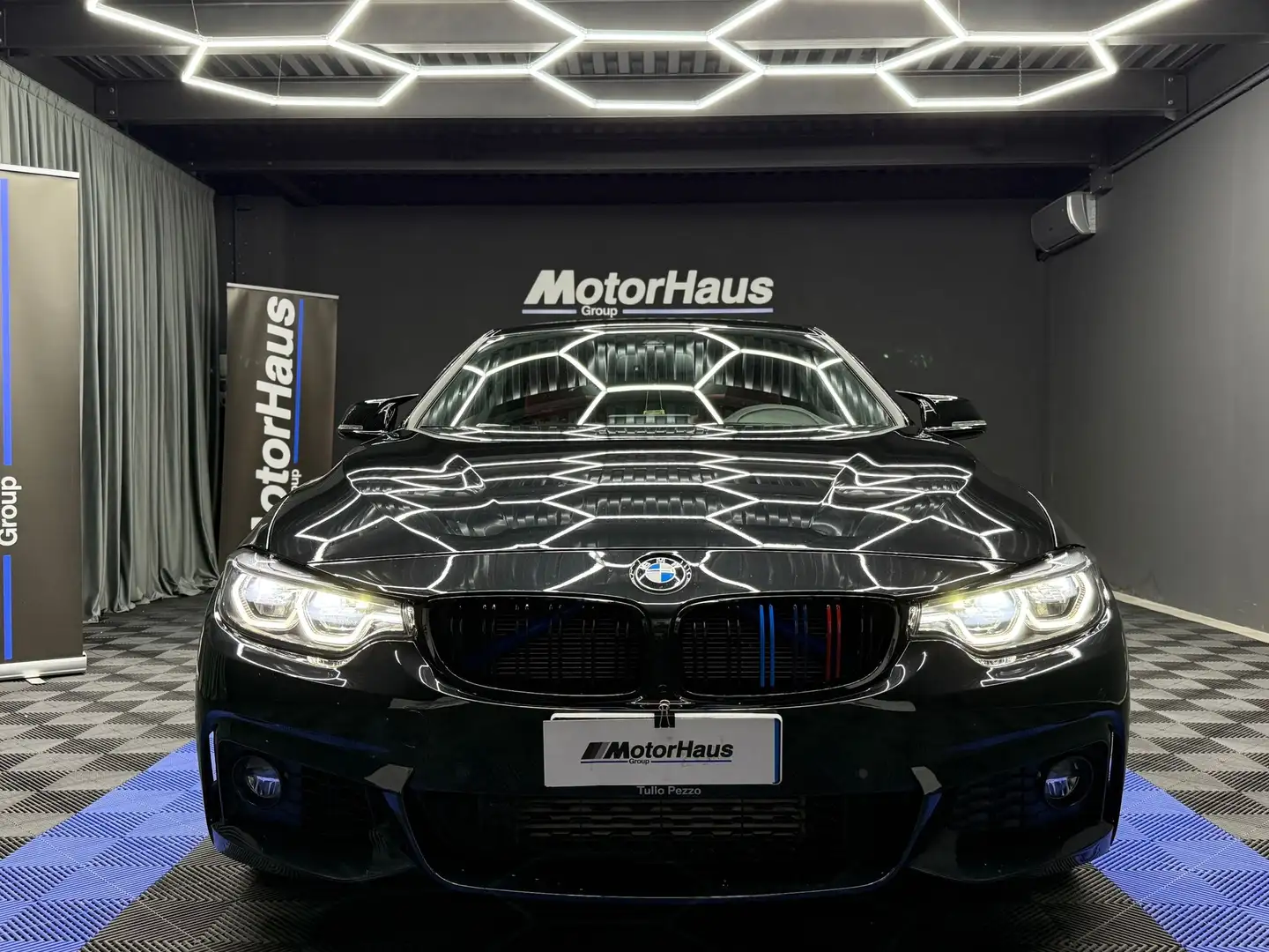 BMW 420 d Coupe Msport auto Zwart - 2