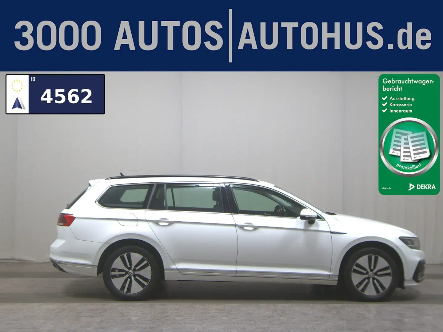 Volkswagen Passat Var. GTE 1.4 TSI Navi LED Shz ACC PDC Weiß - 1