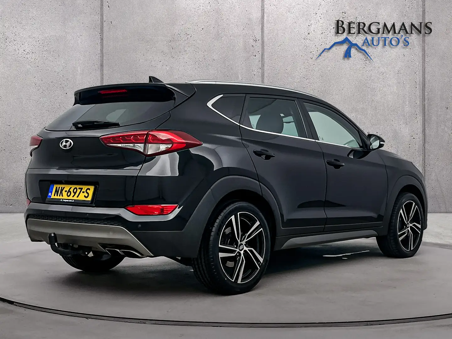 Hyundai TUCSON 1.6 T-GDi Comfort // TREKHAAK // 1900KG TREKVERMOG Zwart - 2