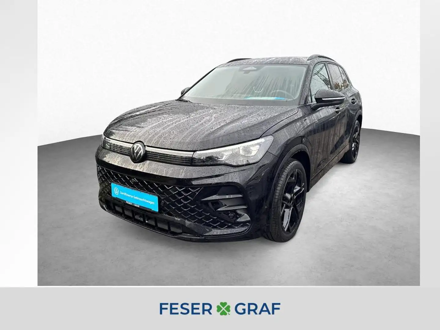 Volkswagen Tiguan 1.5 eTSI R-LINE DSG MATRIX NAVI ACC SHZ Schwarz - 1