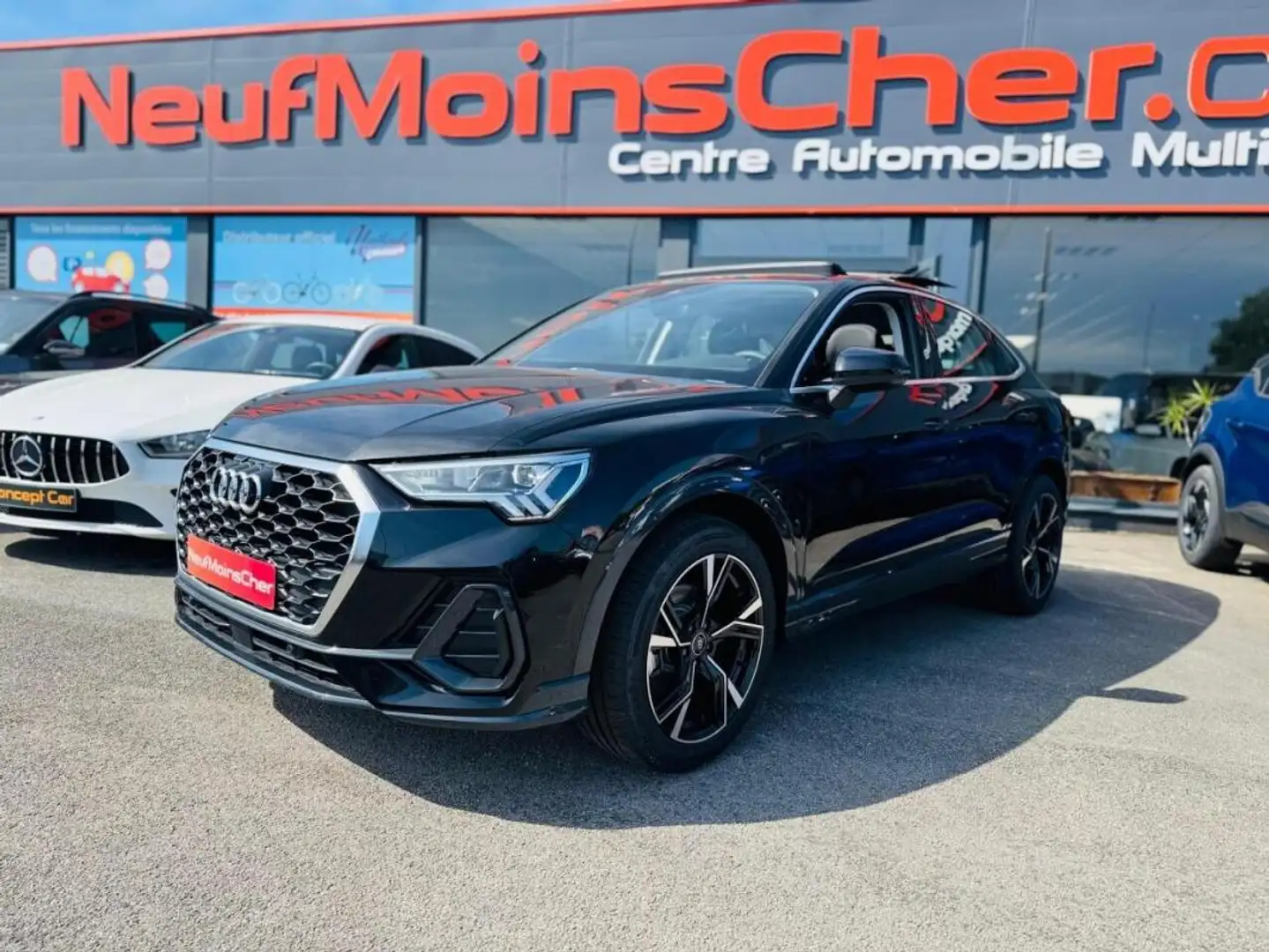 Audi Q3 Design 35 TDI 150cv S-tronic + Toit ouvrant + Came Noir - 1