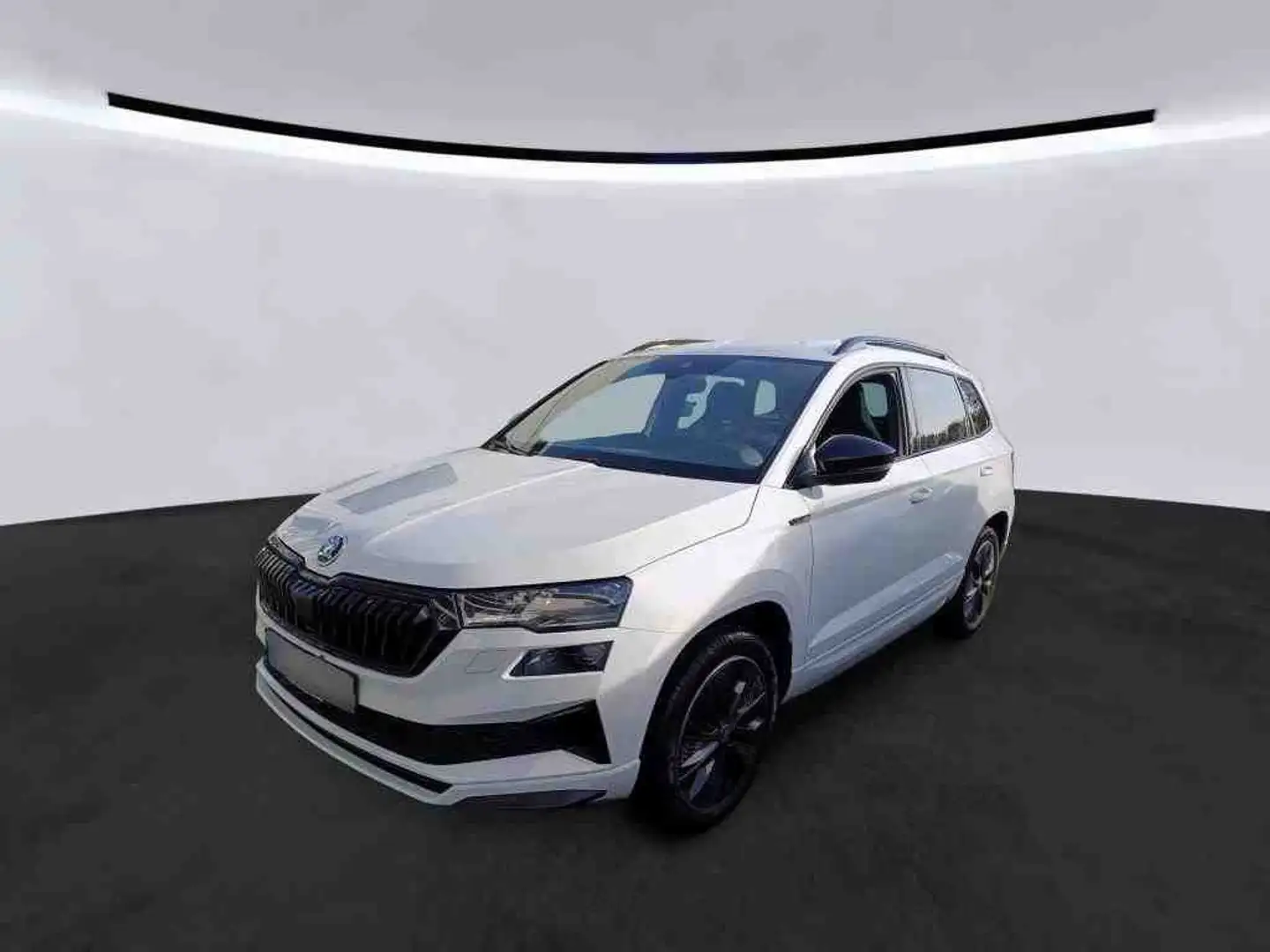 Skoda Karoq 1.5 TSI DSG SPORTLINE +AHK +MATRIX +ACC +RKAM +VI Weiß - 2