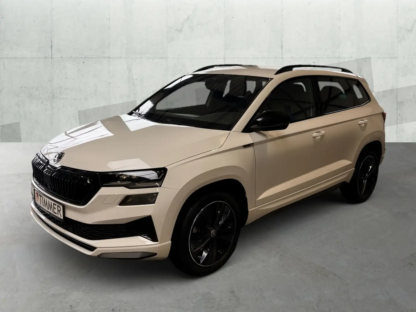 Skoda Karoq 1.5 TSI DSG SPORTLINE +AHK +MATRIX +ACC +RKAM +VI Weiß - 2