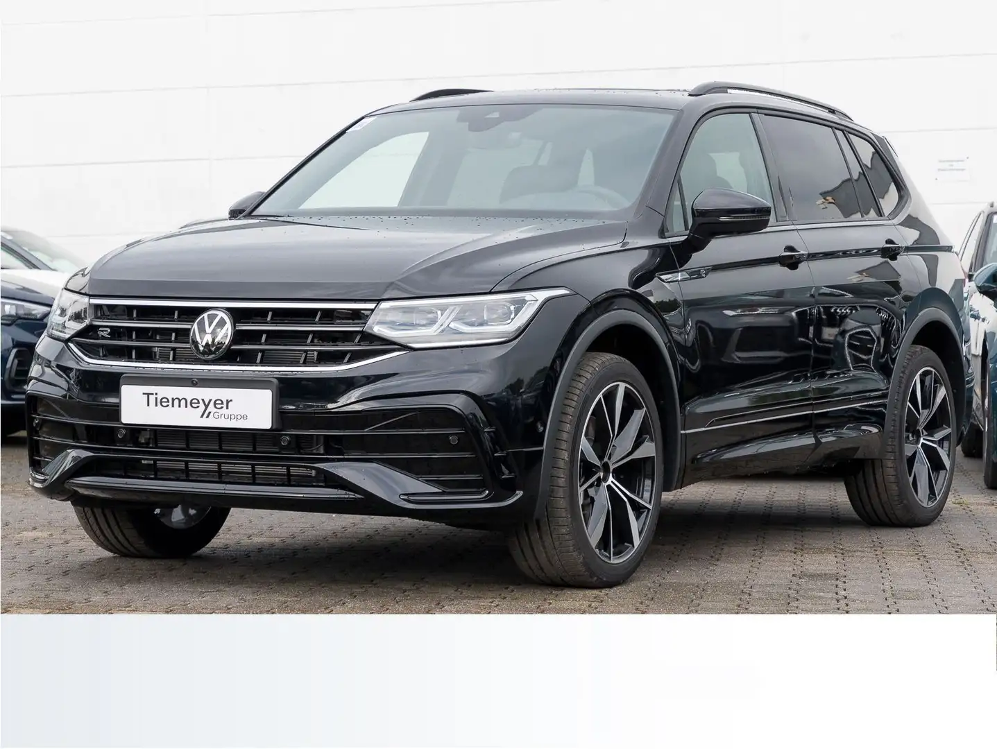 Volkswagen Tiguan Allspace 2.0 TDI DSG 4M R-LINE LEDER LM20 Schwarz - 2