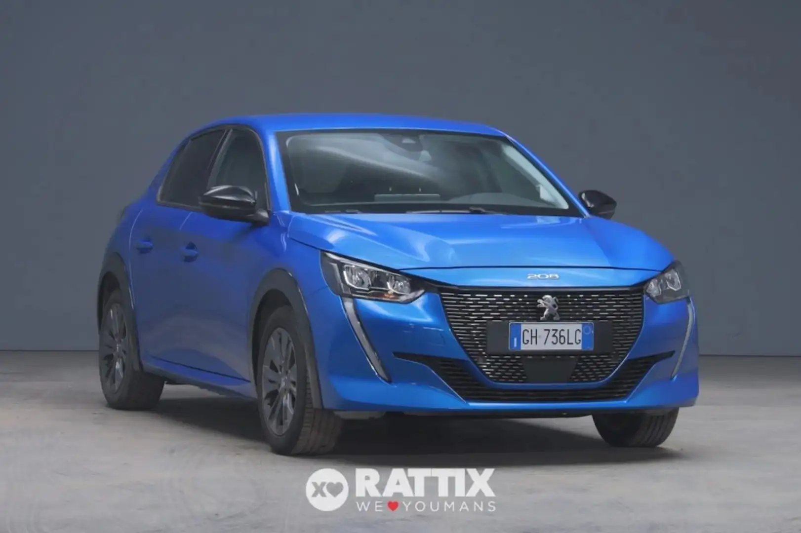 Peugeot e-208 motore elettrico 100kW Allure Pack Blu/Azzurro - 1