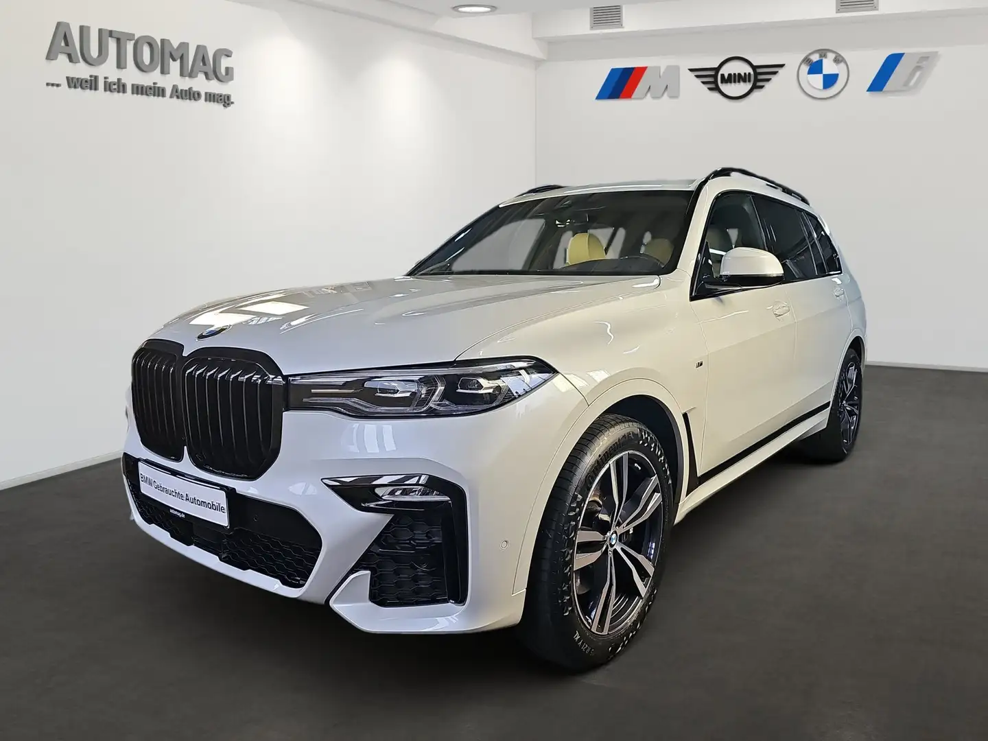 BMW X7 xDrive40d M-Sport*Sky Lounge*6-Sitzer*Soft-Close*H Weiß - 1