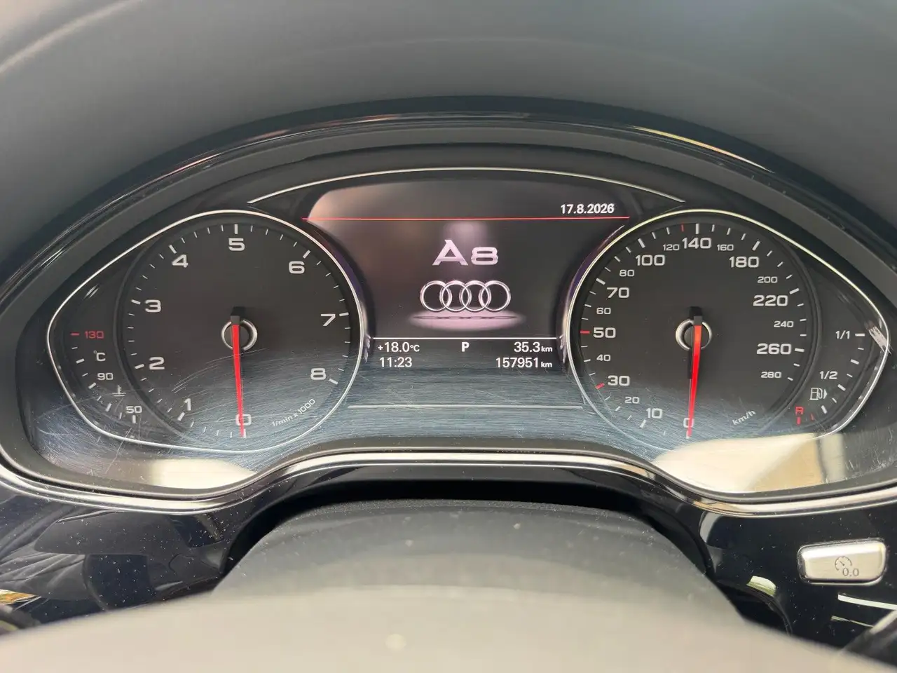 AUDI A8 4.2 FSI QUATTRO - 371ch -  CAMÉRA D'AIDE AU STATIONNEMENT - HAYON ARRIÈRE ÉLECTRIQUE - SELLERIE CUIR