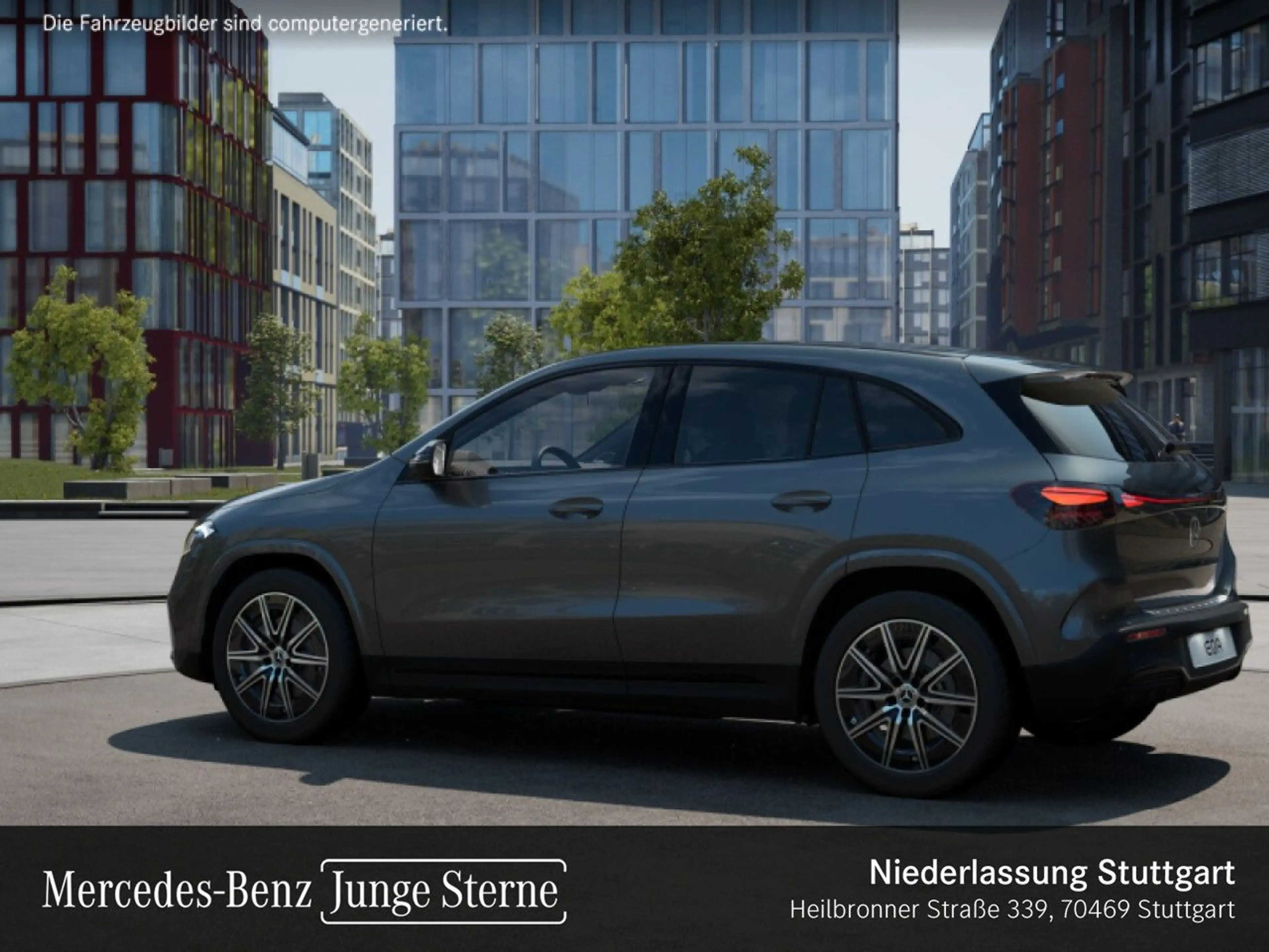 Mercedes-Benz EQA 250 AMG+NIGHT+ADVANCED+360+BURMESTER+SPUR — photo 15