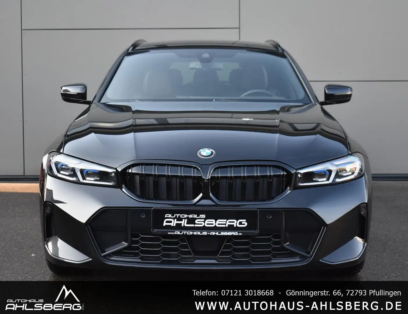 BMW 320 XD LCI M SPORT/SHADOW/ WIDES/ACC/360°/HUD/AHK/CAR- Noir - 2