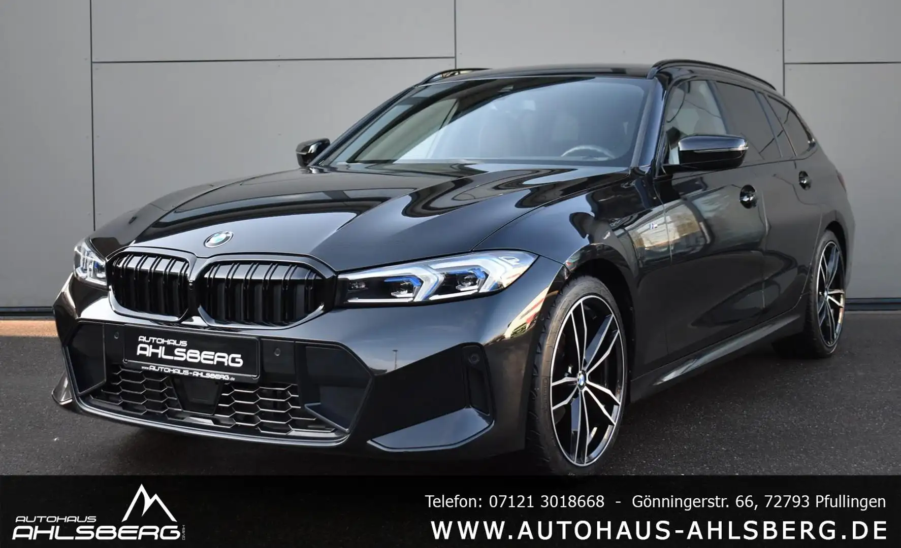 BMW 320 XD LCI M SPORT/SHADOW/ WIDES/ACC/360°/HUD/AHK/CAR- Noir - 1