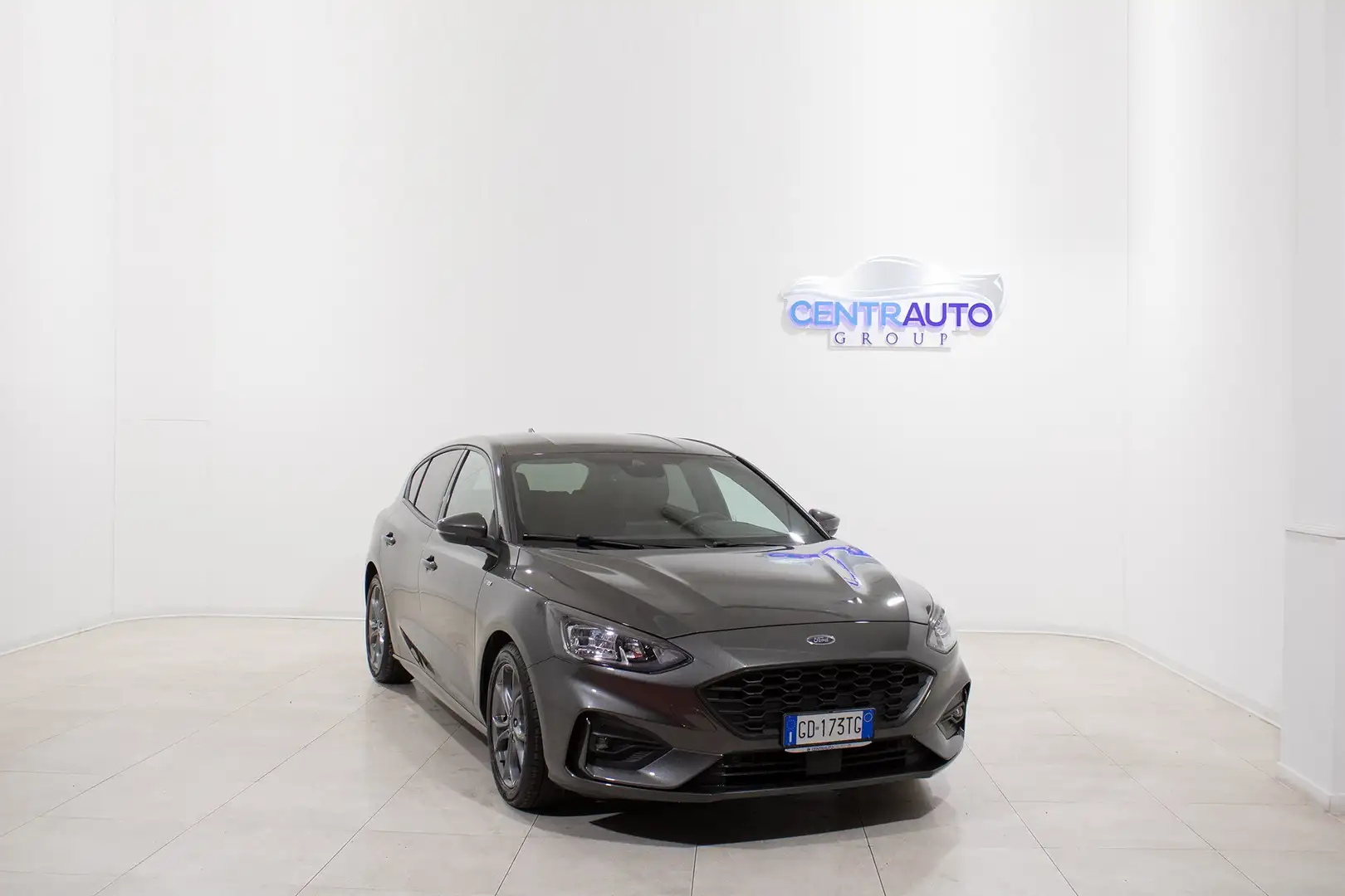 Ford Focus 1.0 EcoBoost 125cv HYBRID ST-LINE *VETRI PRIVACY* Grigio - 1