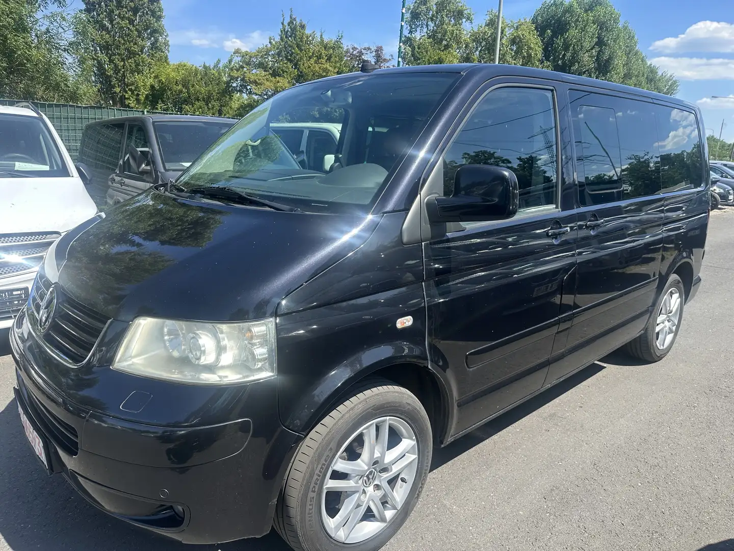 Volkswagen T5 Multivan Highline 2,5 TDI 174 PS KLIMA LEDER STANDHEIZUNG Nero - 1