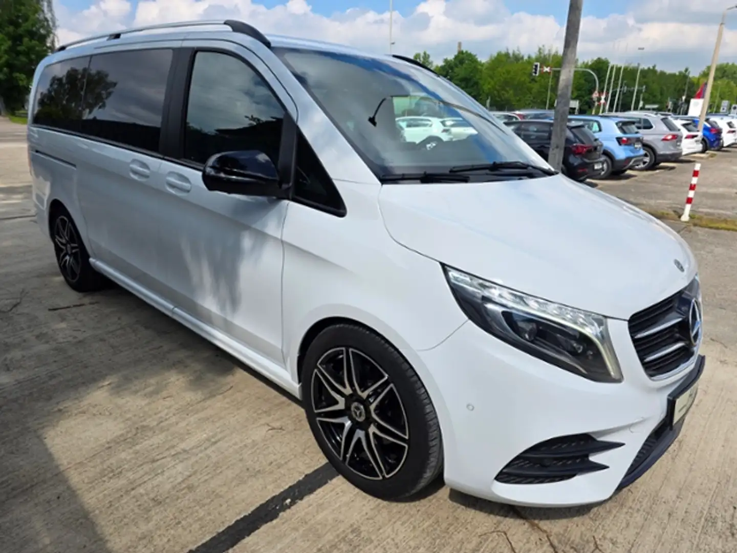 Mercedes-Benz V 250 d Avantgarde Edition 4MATIC lang AMG-LINE Білий - 2