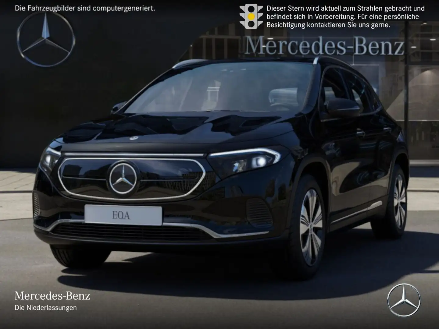 Mercedes-Benz EQA 250 PROG+PLUS-PAKET+AHK+KAMERA+KEYLESS Noir - 2