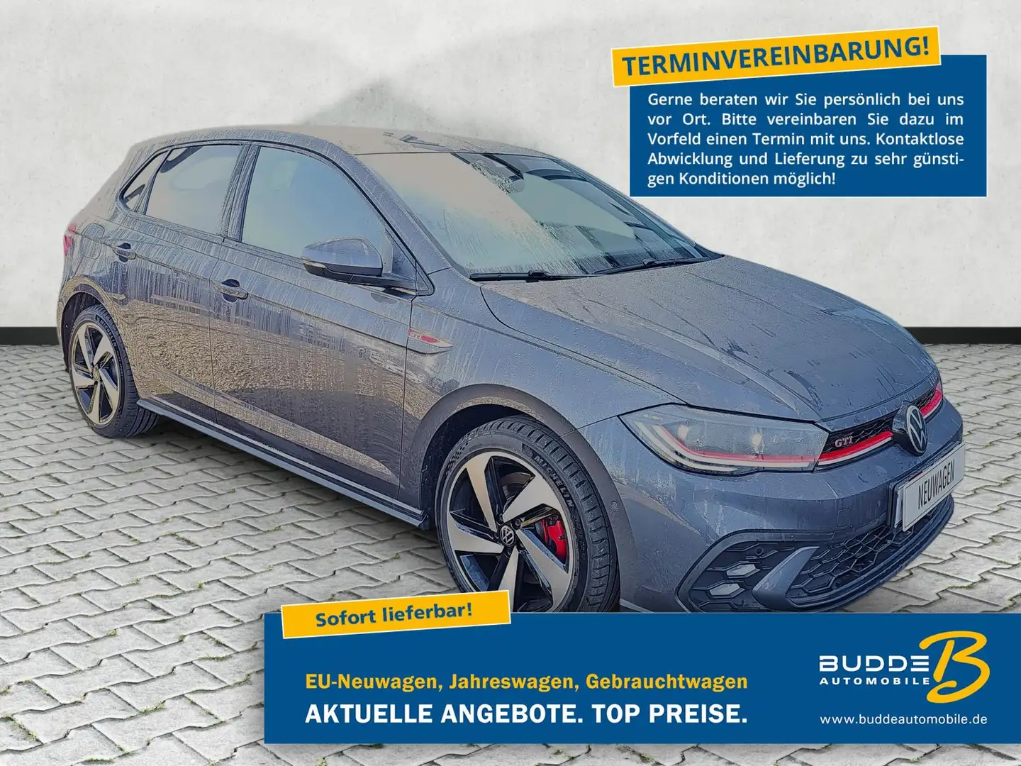 Volkswagen Polo GTI Polo 2.0 TSI DSG GTI IQLight IQDrive AppConnect Šedá - 1