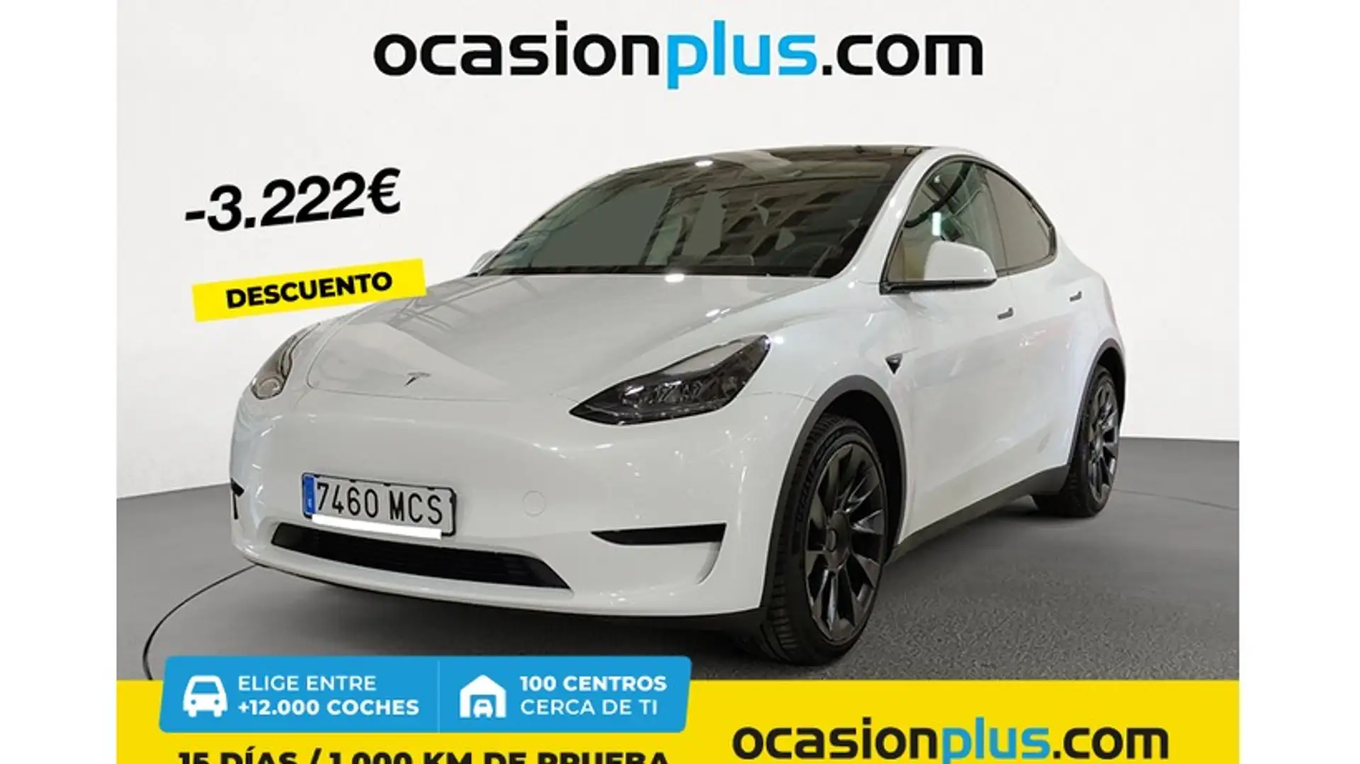 Tesla Model Y RWD Blanco - 1