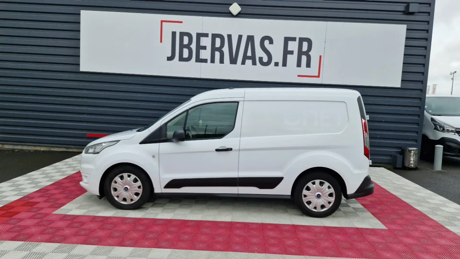 Ford Transit Connect L1 1.5 ECOBLUE 100 TREND BUSINESS NAV Blanc - 2