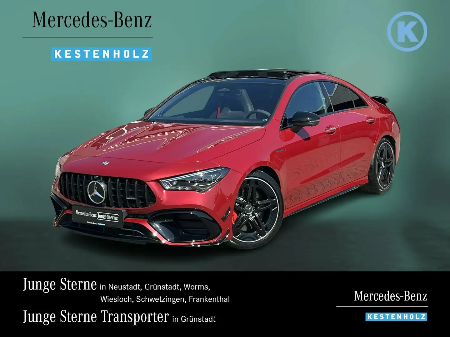 Mercedes-Benz CLA 45 AMG CLA 45 S AMG AERO+NIGHT+PANO+BURME+HUD+MLED+KEYL Rouge - 1