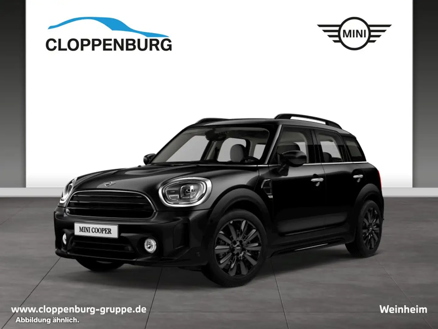 MINI Cooper Countryman Navi+SHZ+KeyGO+Fernl.Ass+LED Schwarz - 1