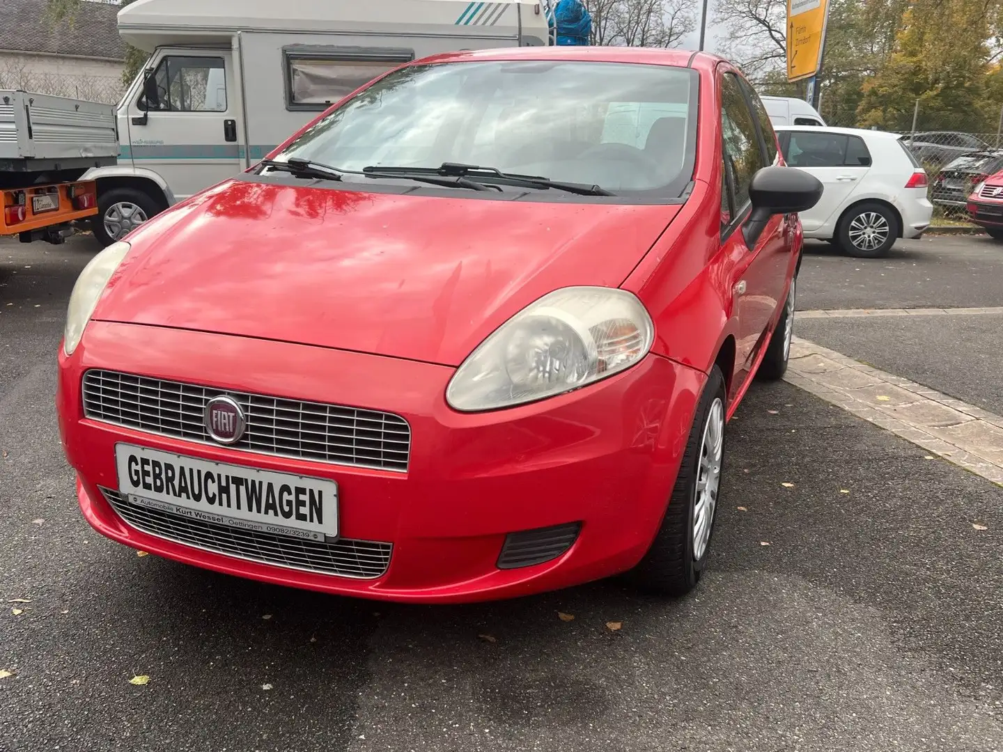 Fiat Grande Punto 1.2 8V Active Rouge - 1