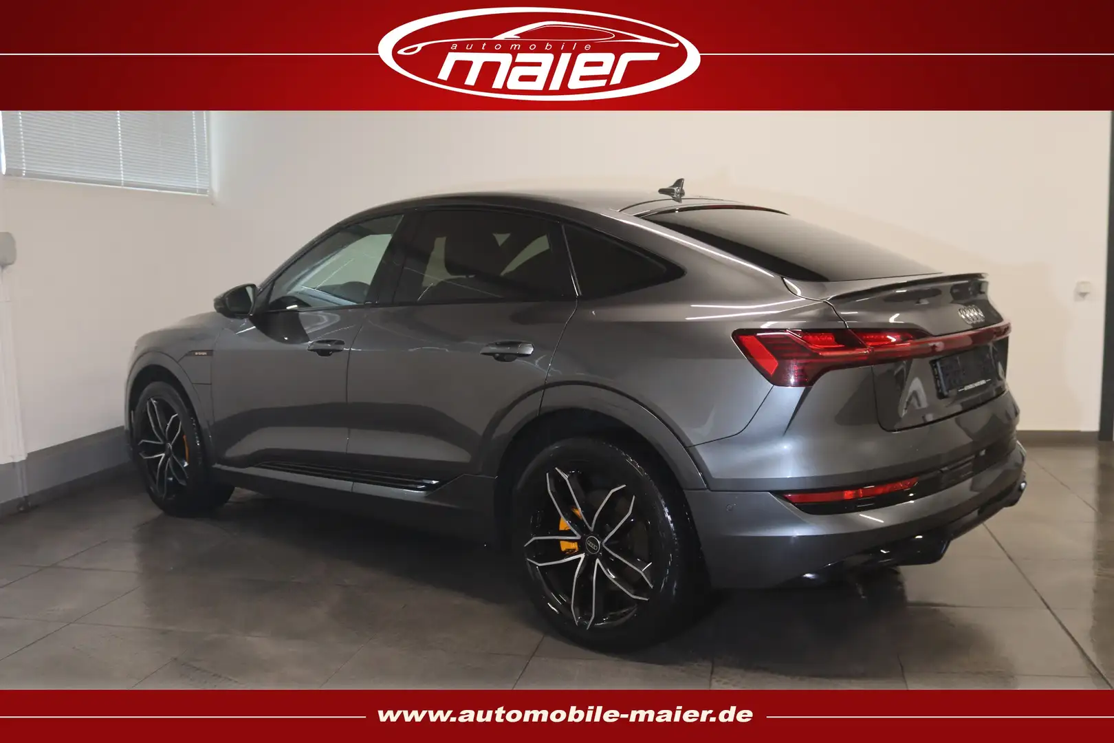 Audi e-tron 50 qu. S line Sportback-MATRIX-B&O-HUD- Gris - 2