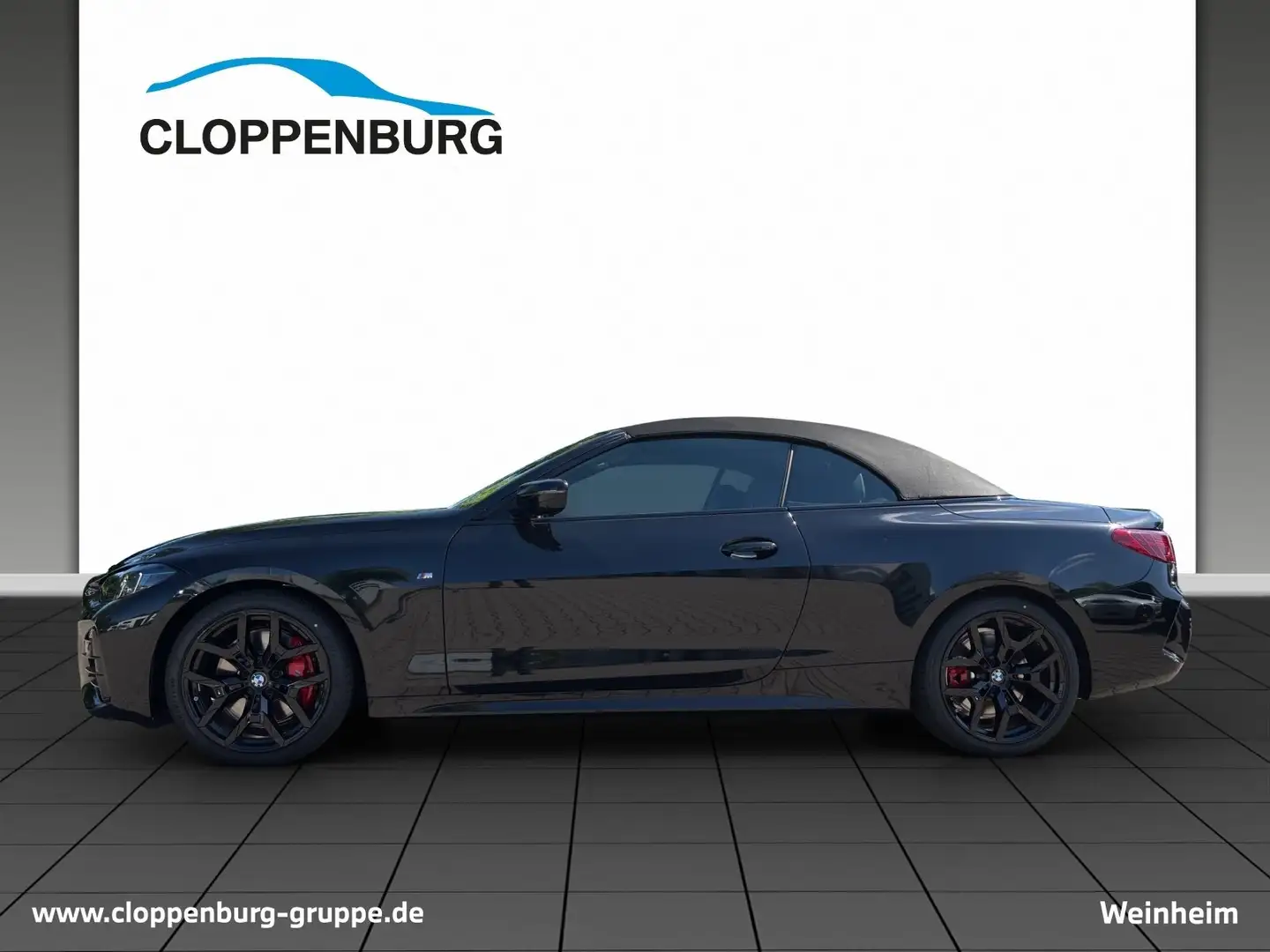BMW 420 d Cabrio M Sportpaket HK+SHZ+DAB+LED+RFK Černá - 2