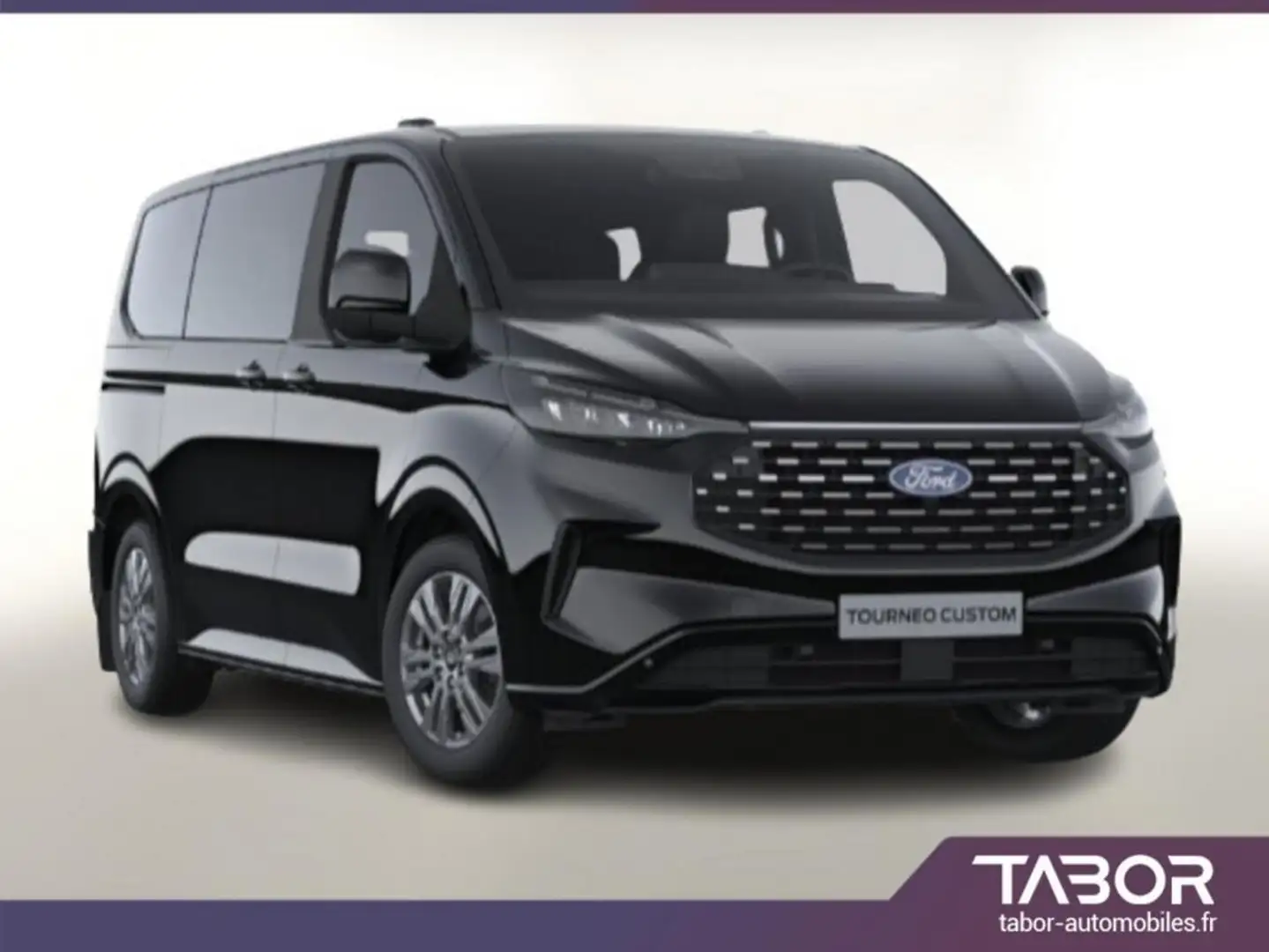 Ford Tourneo Custom Custom 2.0 TDCi 136 Aut Tit 320 L1 Noir - 1