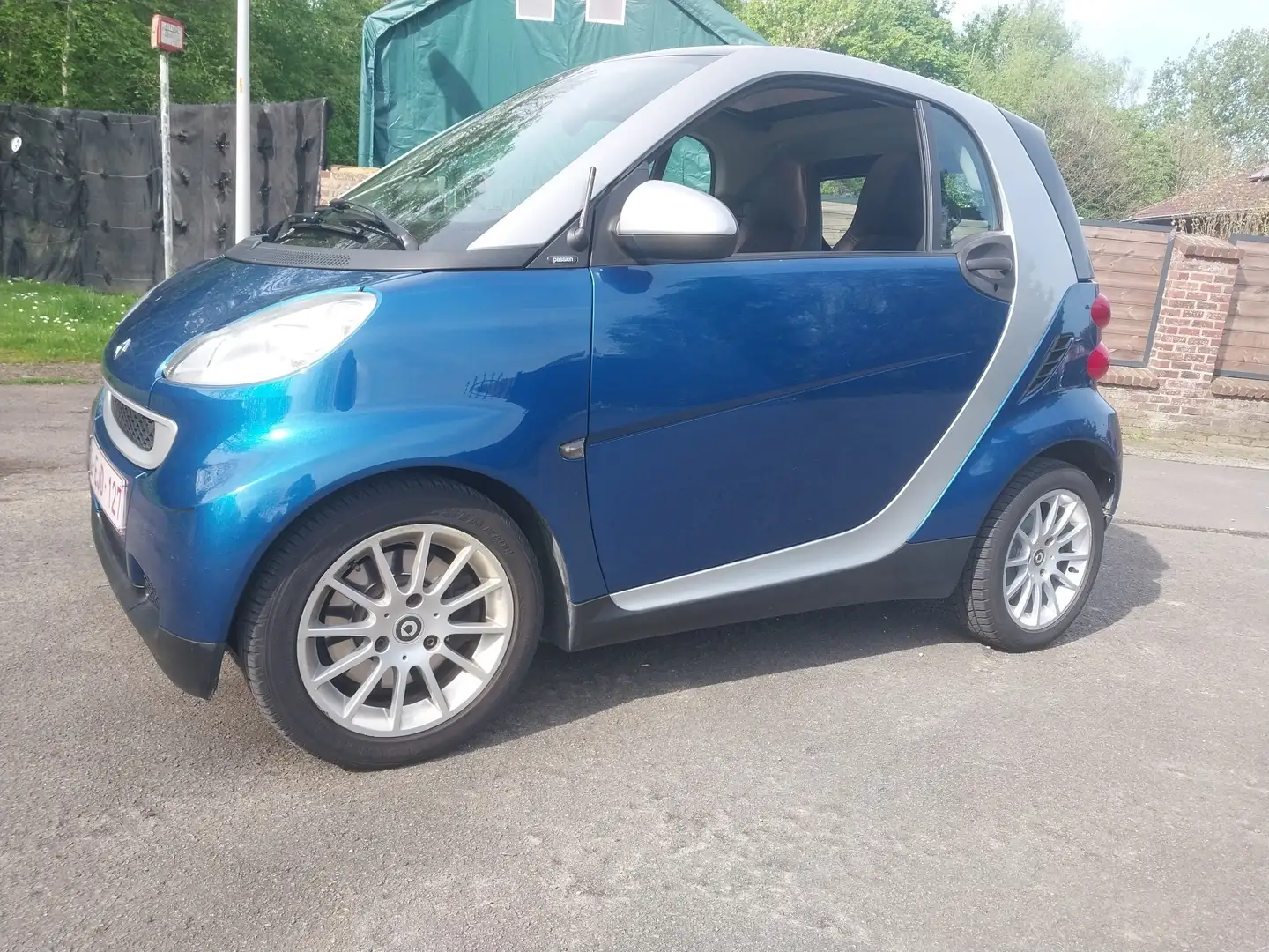 smart forTwo coupe softouch edition limited two full option Bleu - 1