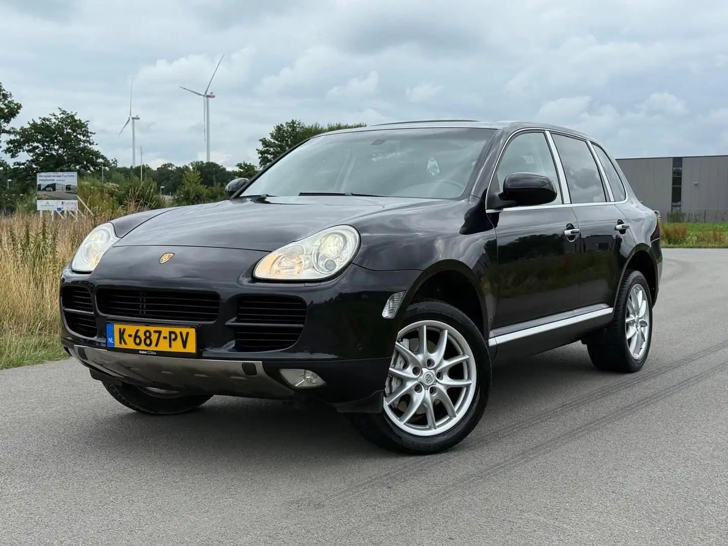 Porsche Cayenne 4,5 S-Xenon-Schiebdach-Leder-Nav-143 Tkm Noir - 1