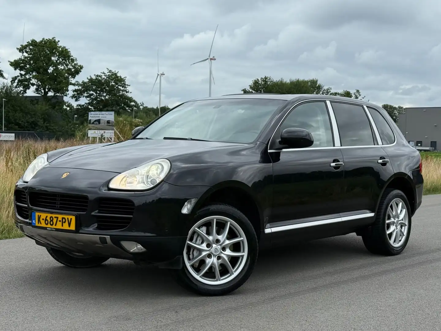 Porsche Cayenne 4,5 S-Xenon-Schiebdach-Leder-Nav-143 Tkm Schwarz - 1