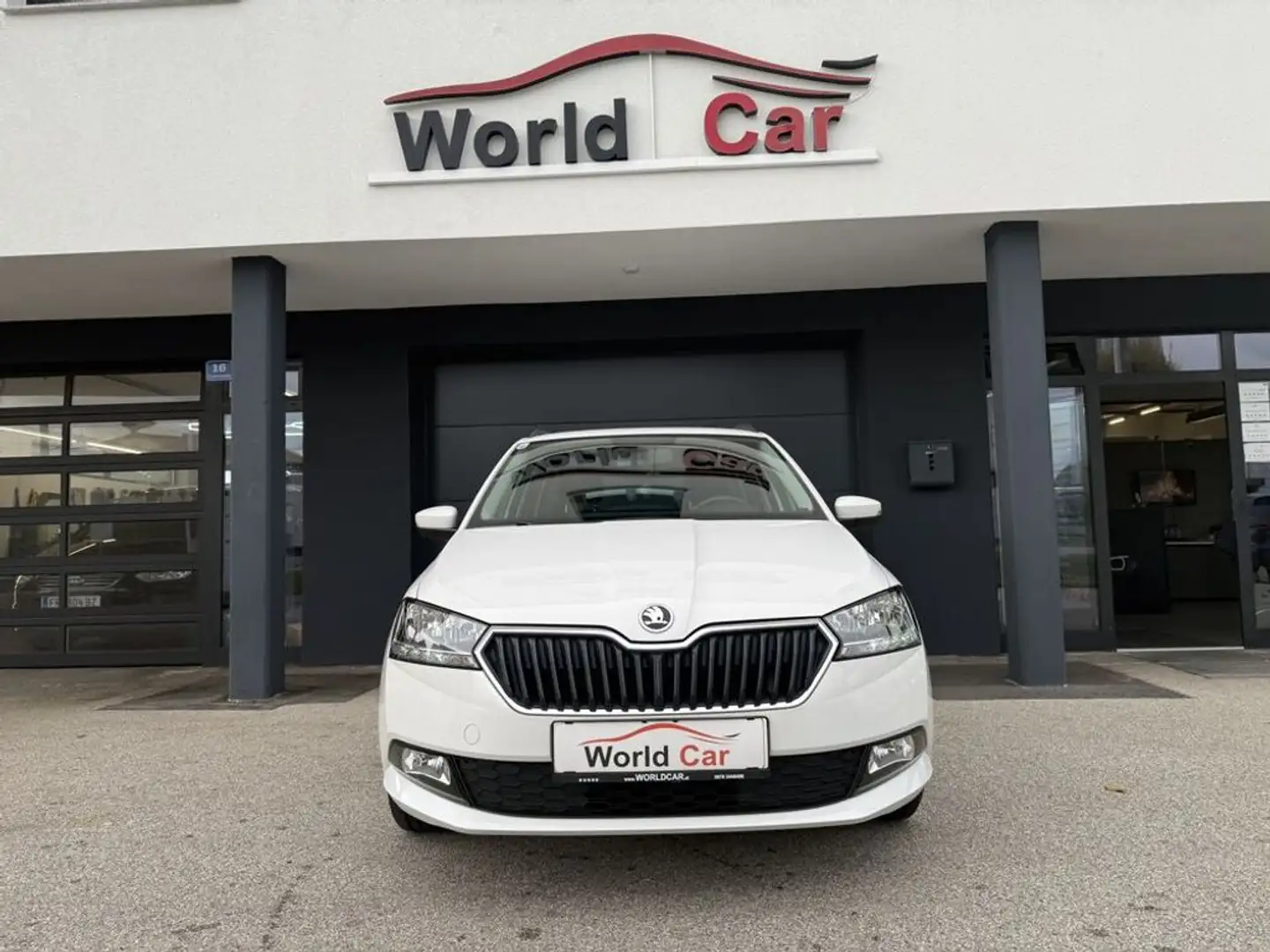 Skoda Fabia Combi Sitzheizung/Einparkhilfe Blanc - 2