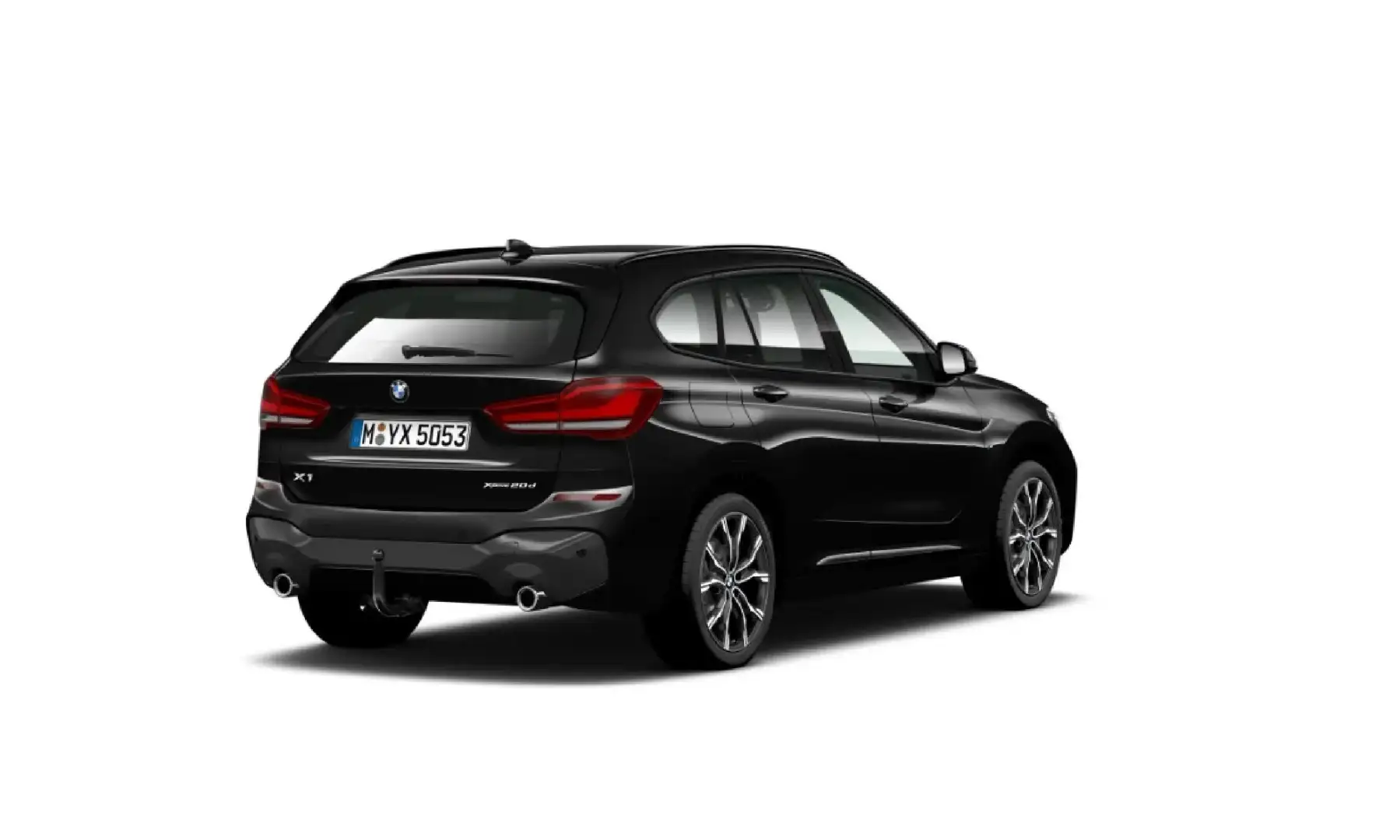 BMW X1 xDrive20d M Sport | 19Zoll AHK DrivingAssPlus Schwarz - 2