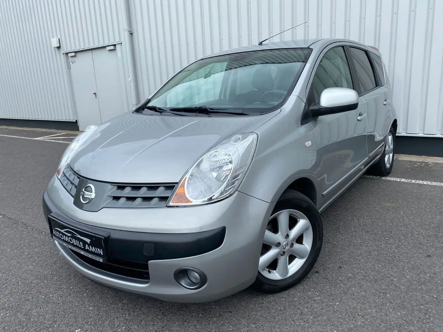 Nissan Note Acenta Klima PDC AHK TÜV NEU Ezüst - 1