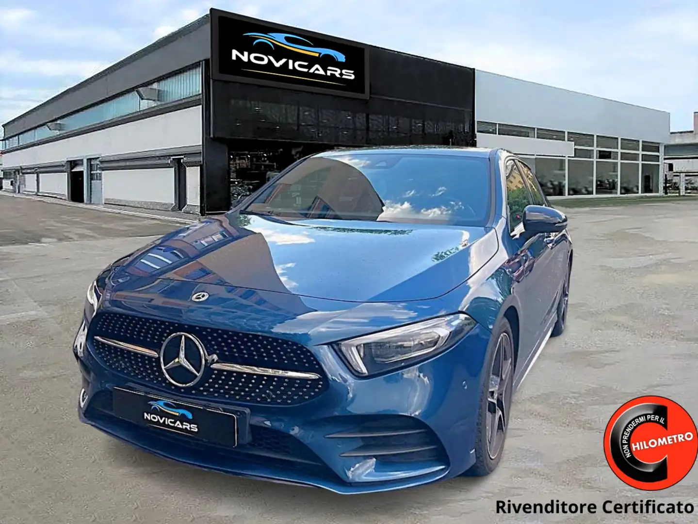 Mercedes-Benz A 180 A 180 Premium Night edition auto Blu/Azzurro - 1