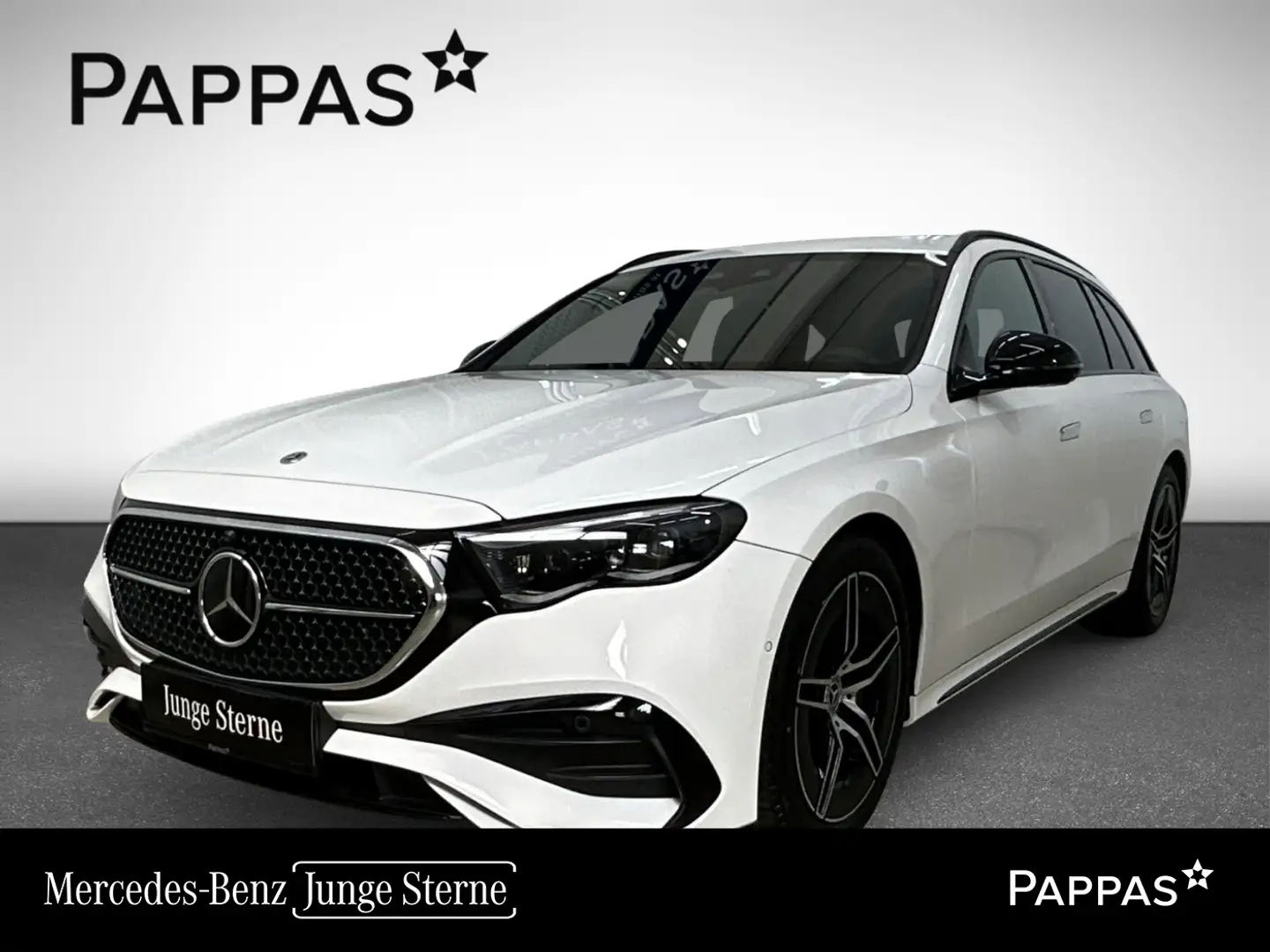 Mercedes-Benz E 300 de 4M T-Modell AMG Line Advanced Plus*Fahrassisten Weiß - 1