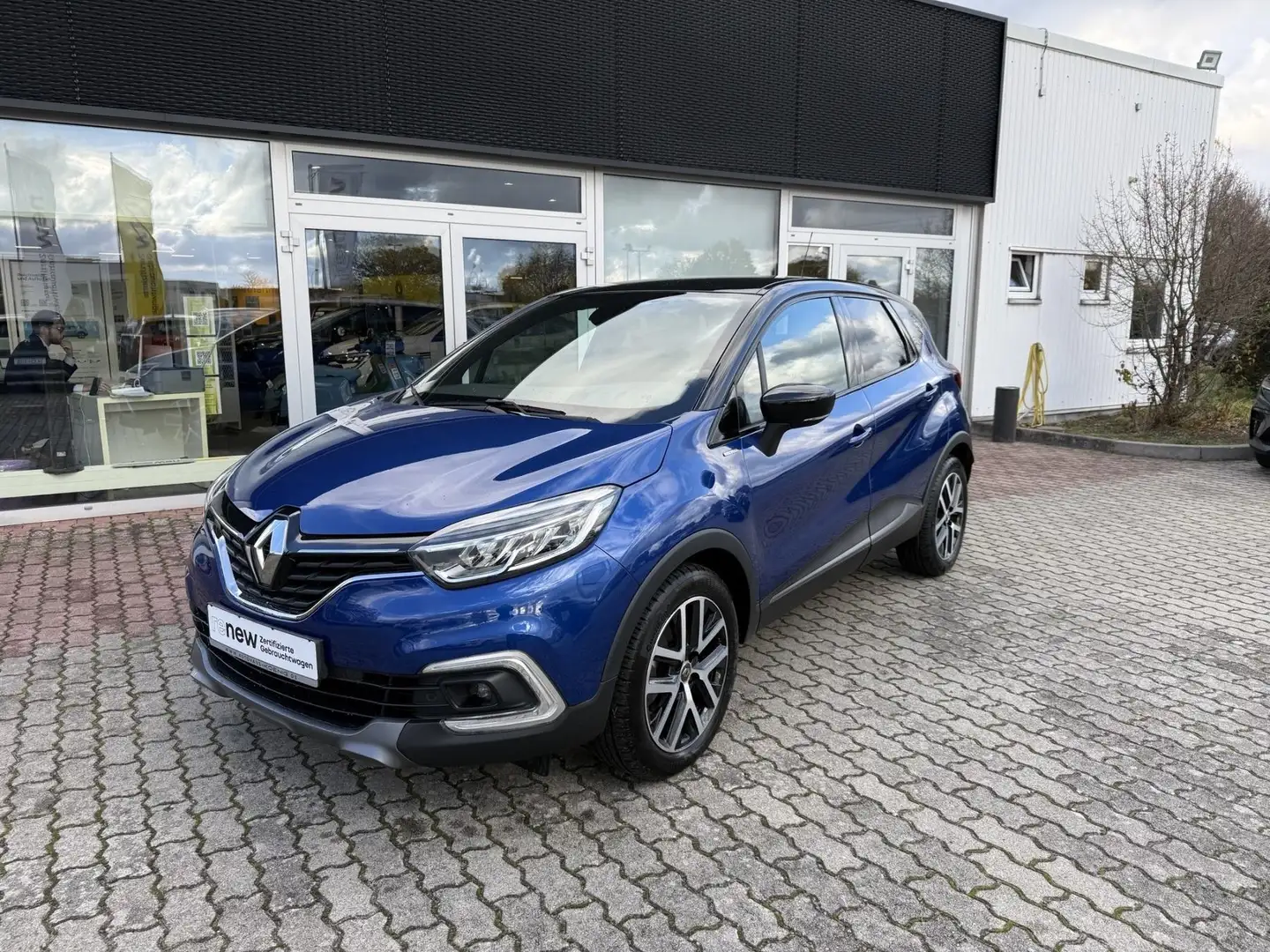 Renault Captur 150PS Automatik Klimaauto LED Navi Bleu - 1