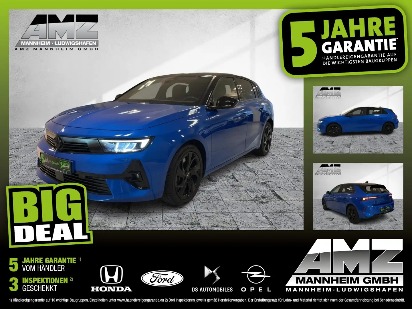 Opel Astra L 1.6 Turbo Plugin GS Line LED+Kamera Bleu - 1