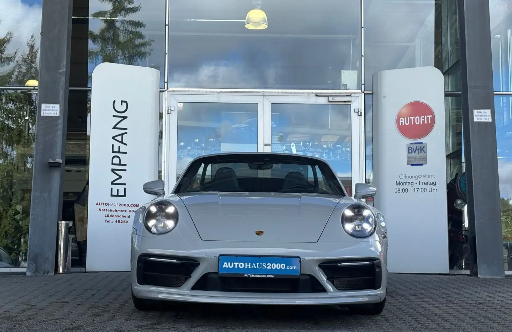 Porsche 992 Carrera 4 Cabriolet/APP/21"/CARB/SP-ABG/LED Gris - 2