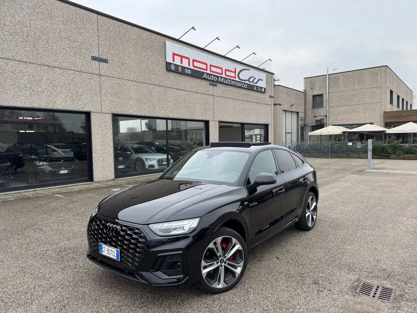 Audi Q5 Sportback 40 tdi mhev Identity Black 4x4 TETTO Schwarz - 1