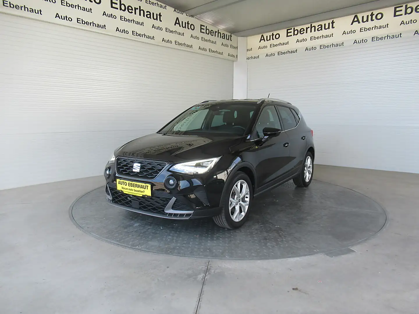 SEAT Arona 1,0 Eco TSI FR *LED *Tempomat *Klima *Kurvenlic... Schwarz - 1