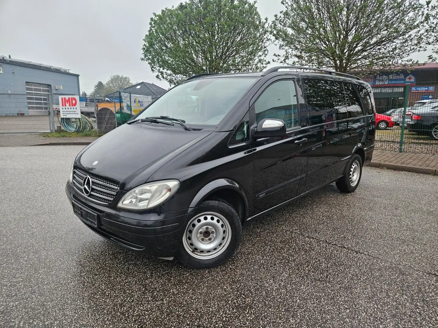Mercedes-Benz Viano 2.2 CDI lang-7SITZER-KLIMA-AHK-TÜV NEU Noir - 1