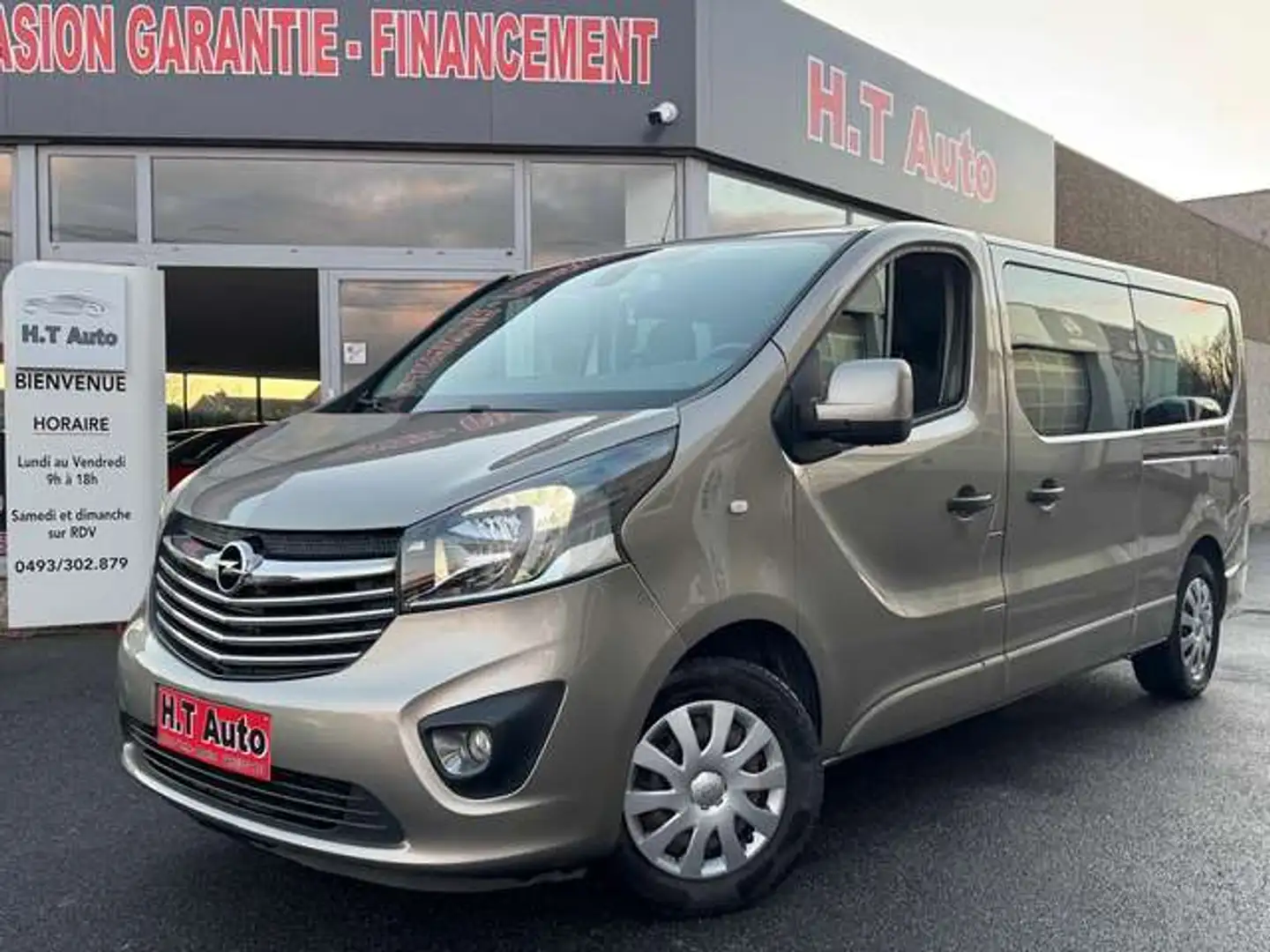 Opel Vivaro 1.6 CDTi BiTurbo/L2H1/9Places/Garantie 12 Mois - 1