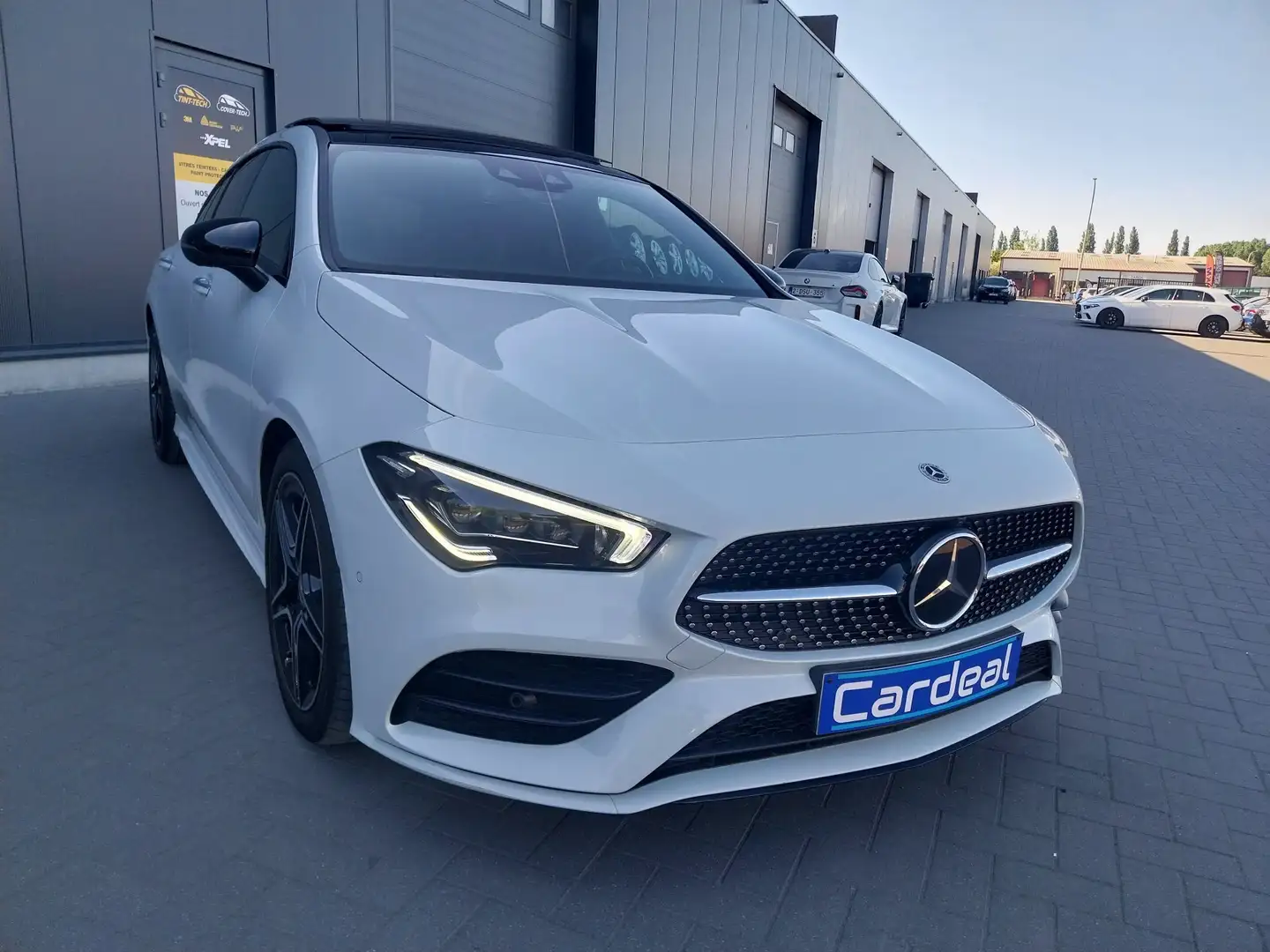 Mercedes-Benz CLA 200 PACK.AMG/TOIT.OUVRANT/GPS/CUIR/CAMERA/GARANTIE/ Wit - 1