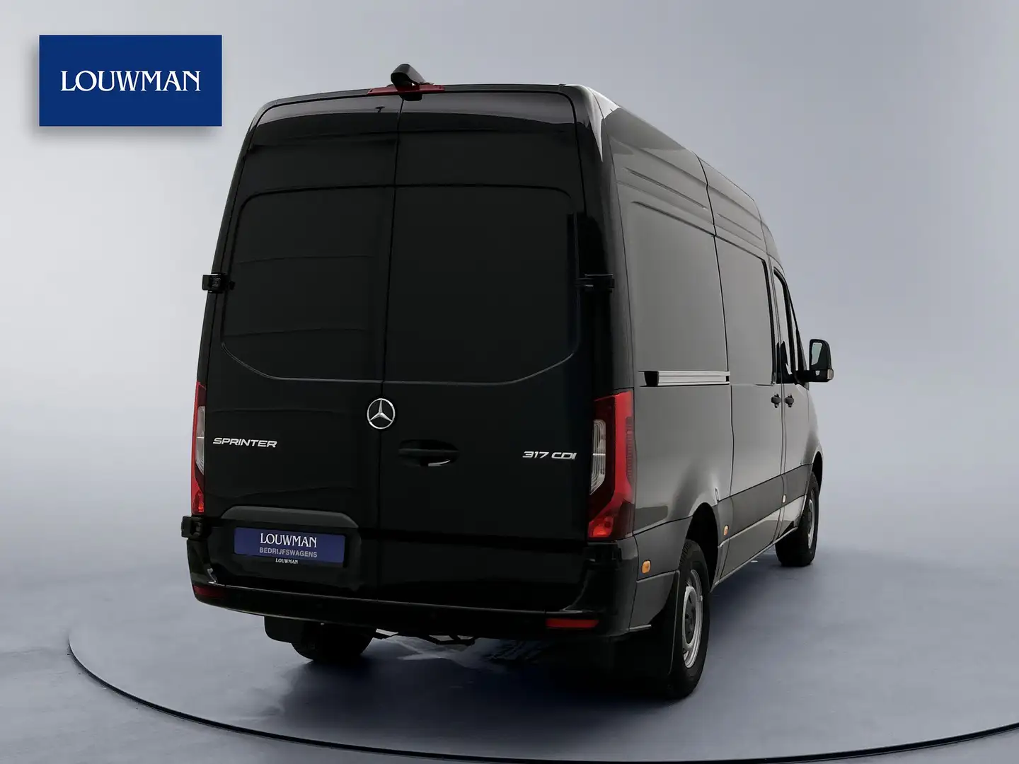 Mercedes-Benz Sprinter 317 1.9 CDI L2H2 PRO LED Navigatie Achteruitrijcam Zwart - 2