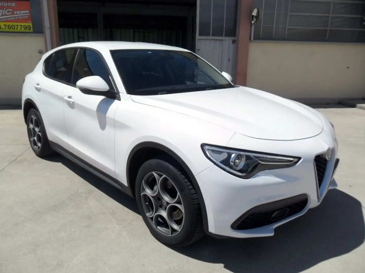 Alfa Romeo Stelvio 2.2 Turbodiesel 210 CV AT8 Q4 SUPER Bianco - 1