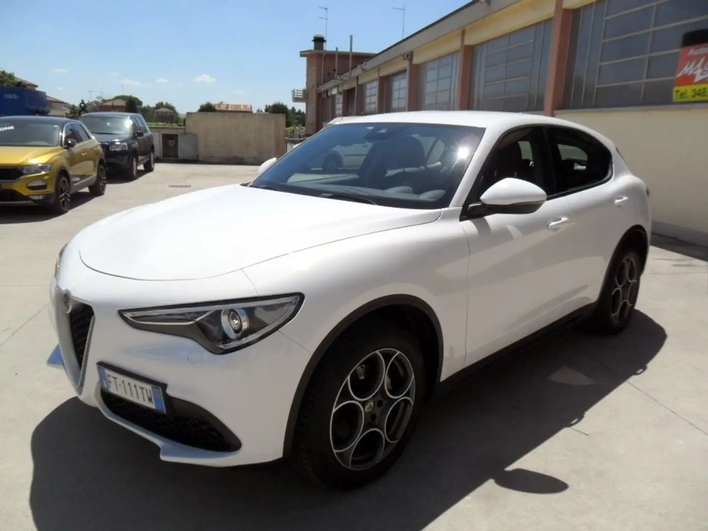 Alfa Romeo Stelvio Stelvio 2.2 Turbodiesel 210 CV AT8 Q4 SUPER Blanco - 1